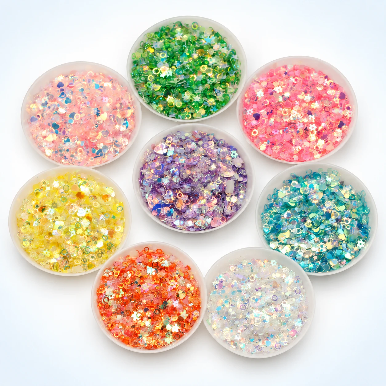 Color Collection Craft Sequin Mixes MA155 on a clean light studio background
