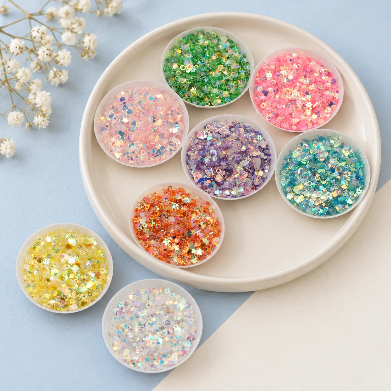 Color Collection Craft Sequin Mixes MA155 displayed for assortment selection
