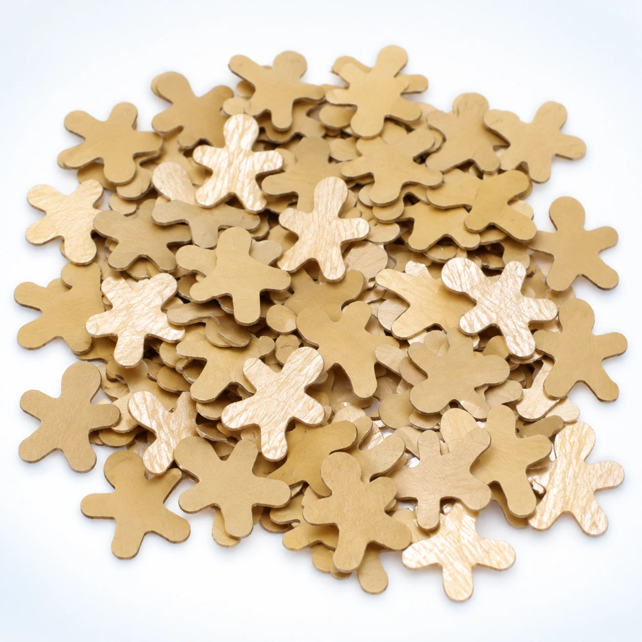 Gingerbread Figure Sequins MA054 on a clean light studio background