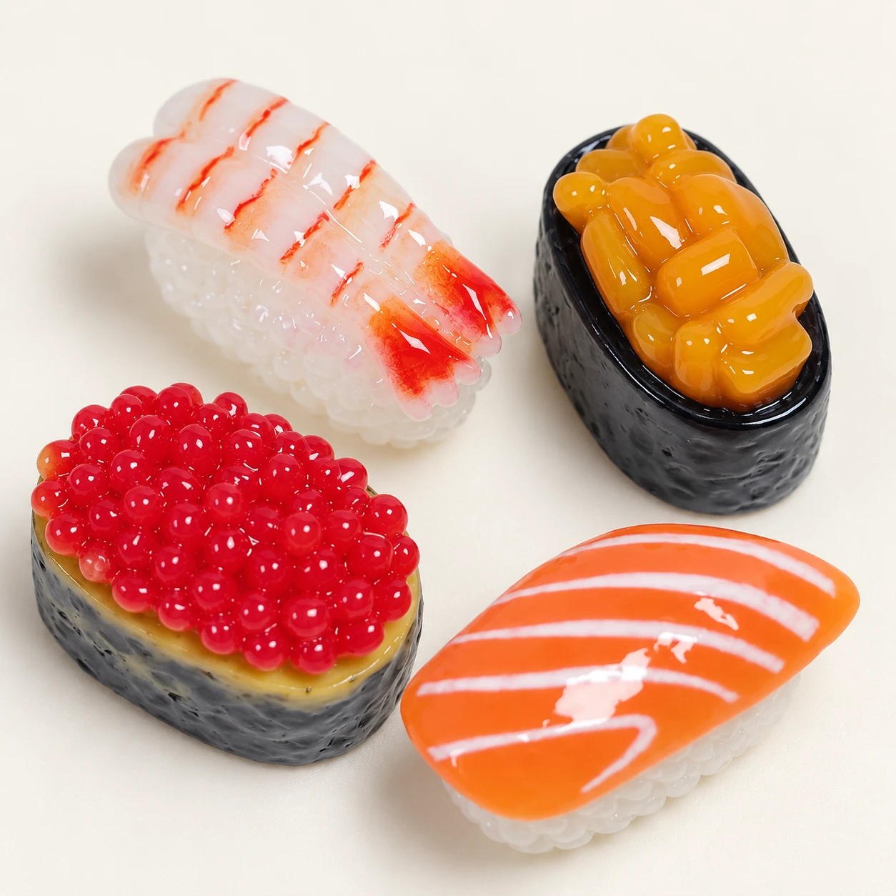 Mini Sushi Resin Charms RW00998 close-up showing the decorative shape and finish