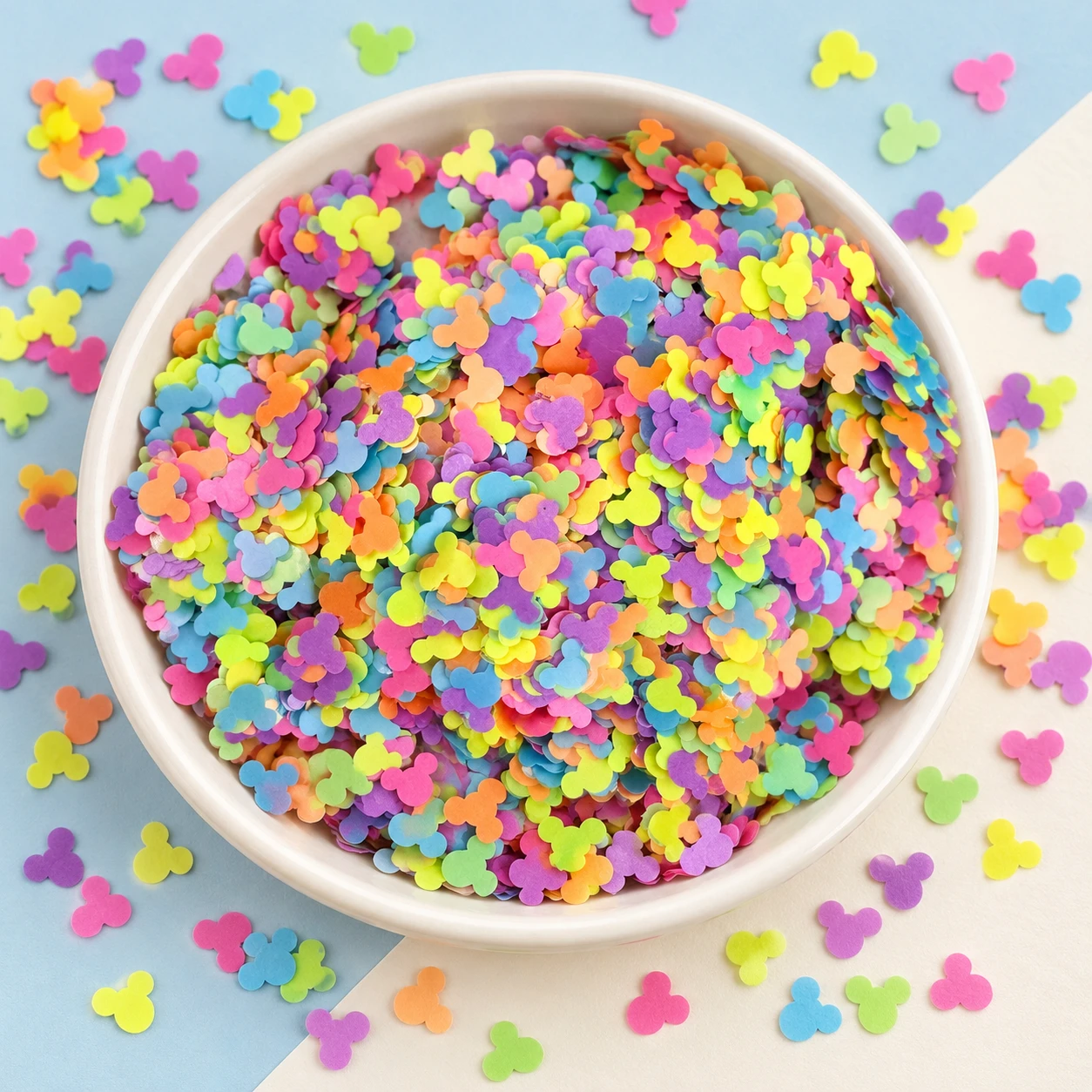 Multicolor Round-Ear Silhouette Confetti MA304 displayed for assortment selection