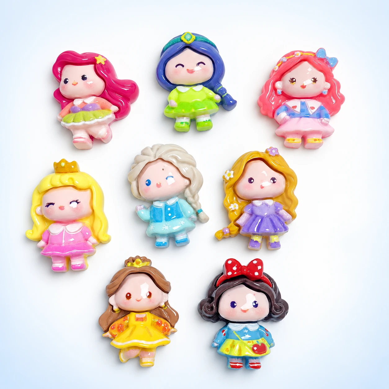 Princess Figure Decorative Charms RW00748 on a clean light studio background