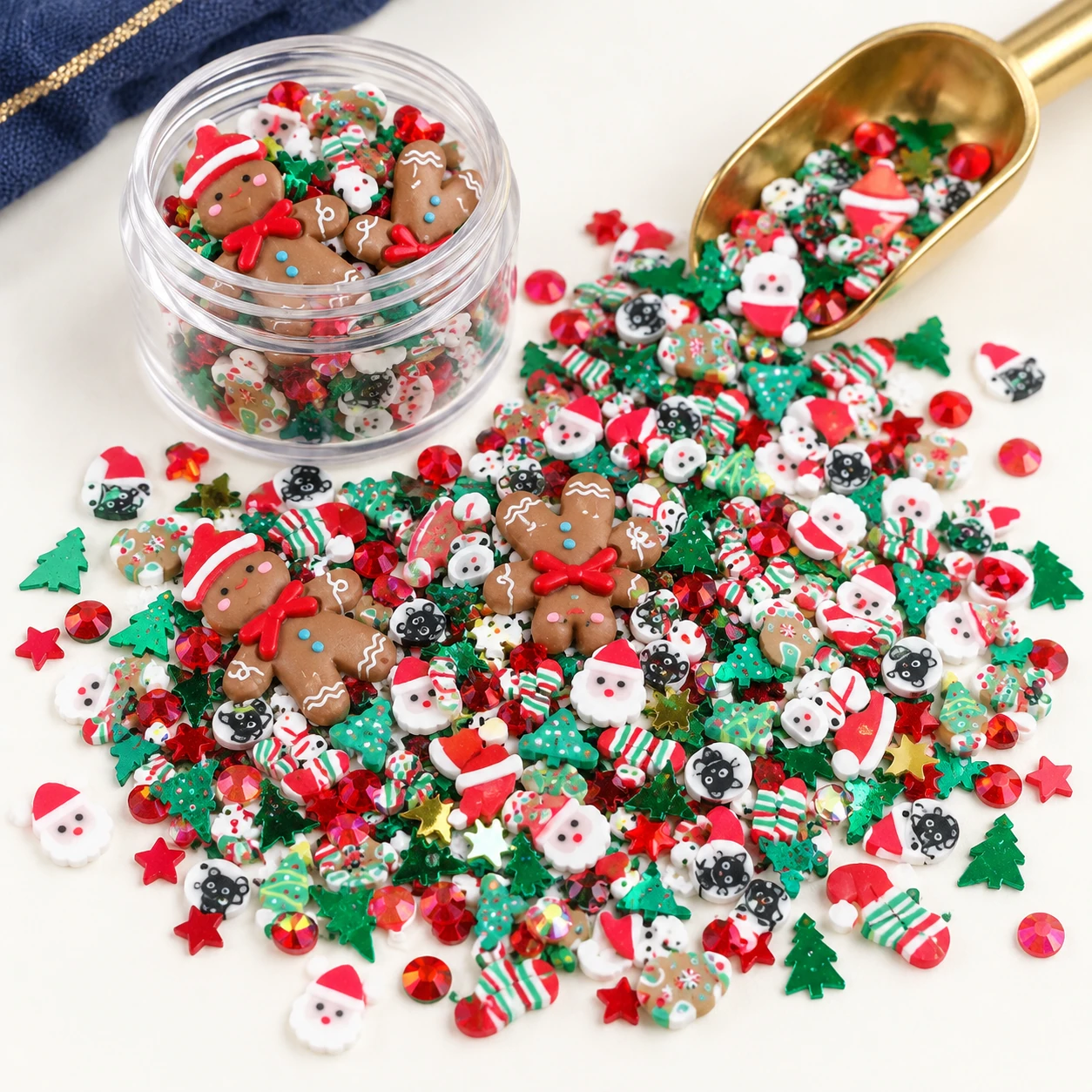 Gingerbread & Christmas Filler Mix in a slime-workspace concept, SLM26529