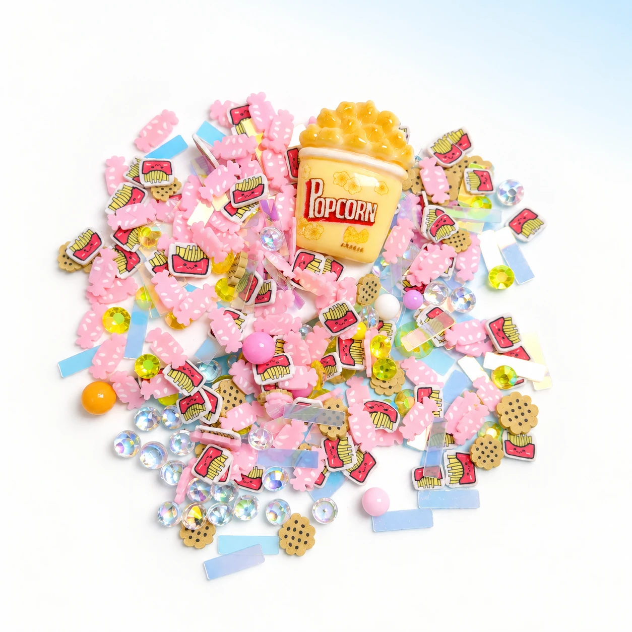 Popcorn & Snack Filler Mix on a bright white studio background, SLM713